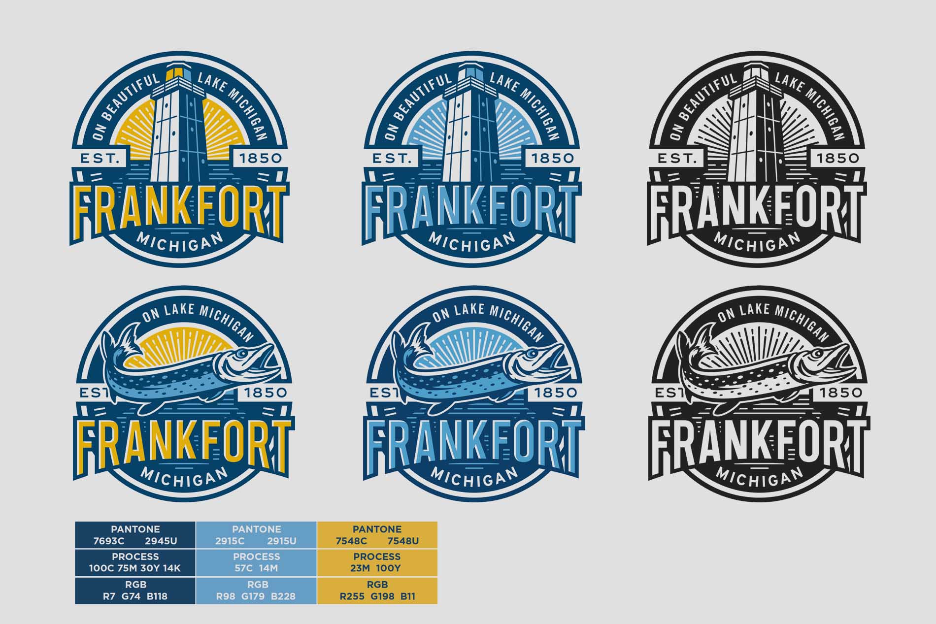 ip Frankfort mi logo mockup by design direction llc tim frame