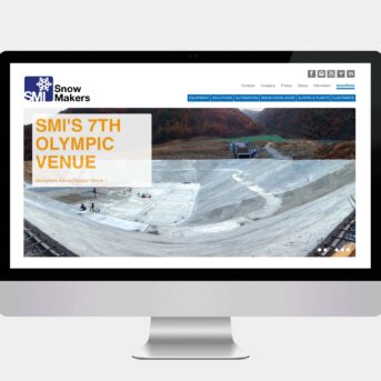 Website Design for Snow Machines, Inc.