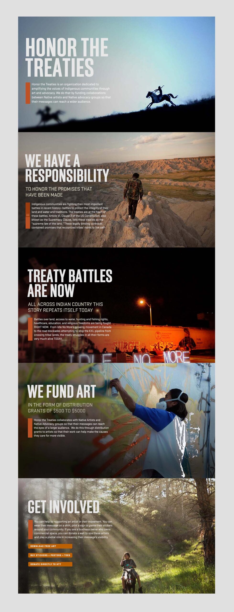 ip honor the treaties website intro pages design by Design Direction llc scaled