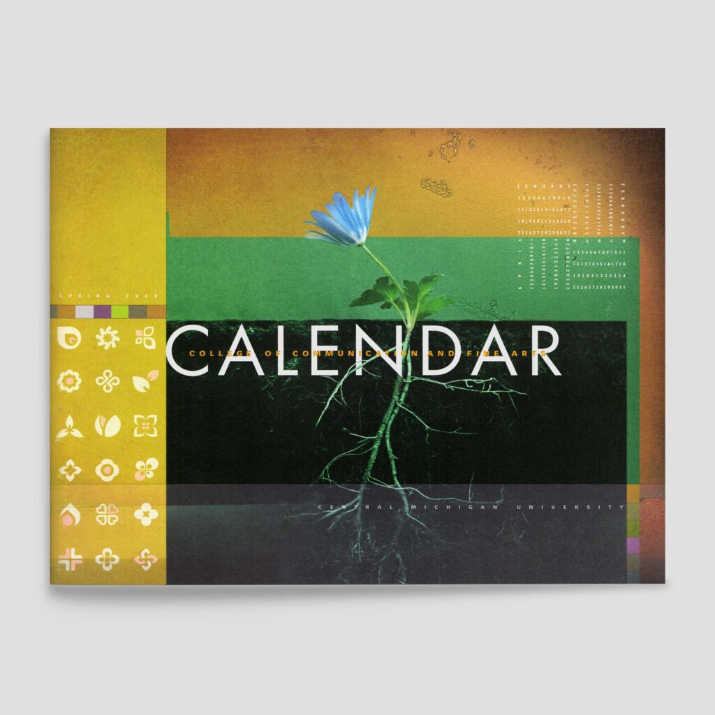pm Central Michigan University literature College Calendars by Design Direction llc Clark Most