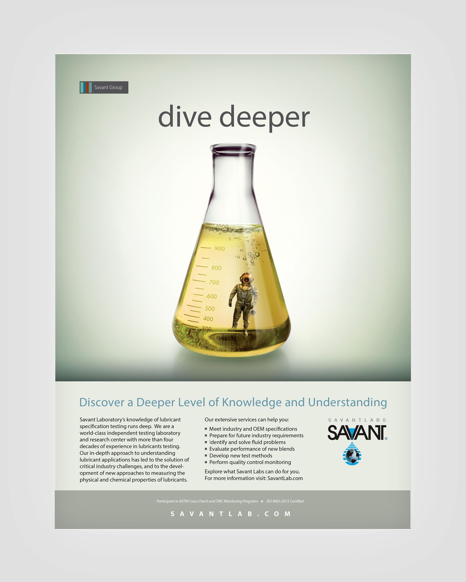 ip Savant Labs advertising 2 mockup by Design Direction