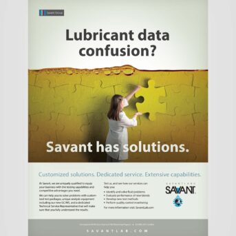 pm Savant Labs Ads Savant Has Solutions Advertisement and photography by Design Direction llc